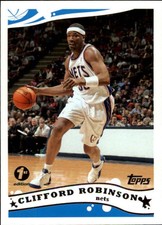2005-06 Topps First Edition Nets Basketball Card #94 Clifford Robinson