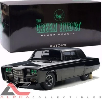 AUTOART 71546 1:18 THE GREEN HORNET TV SHOW CAR "BLACK BEAUTY" - Image 1 of 4