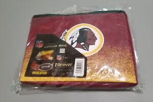 Washington Redskins Insulated Lunch Bag Zipper Personal Size Collectibles NFL