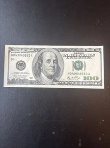 $100 bill (One Hundred Dollar Bill) - Series 2006 (Lightly Circulated) - Picture 1 of 2