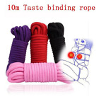 32ft/10m Soft Cotton Rope Silk Binding Restraint Tie Up Role Play