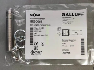 1pcs BALLUFF Proximity Switches BES0068, BES M12MI-PSC40B-S04G Inductive Sensor - Picture 1 of 4