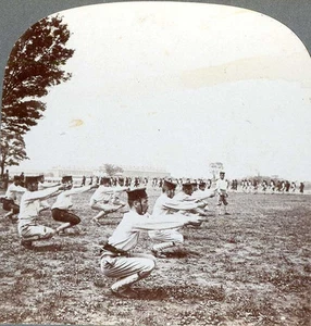 Keystone Stereoview: CHINA, JAPANESE REGULARS, Russian-Japanese War - Manchuria - Picture 1 of 2