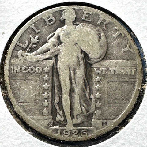 1926-S 25C Standing Liberty Quarter (74477) Cover