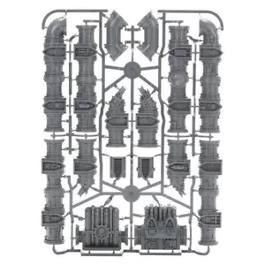 Thermic Plasma Conduits Sector Mechanicus REACTOR & FUEL PIPES Terrain Scenery - Picture 1 of 1