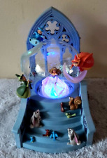 Rare Disney Cinderella Light Up Color Changing Dress Musical Snow Globe *Read*
