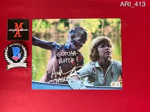 Ari Lehman erstes signiertes 8x10 Foto von Jason Voorhees Freitag der 13. Beckett Echtheitszertifikat - Bild 1 von 4