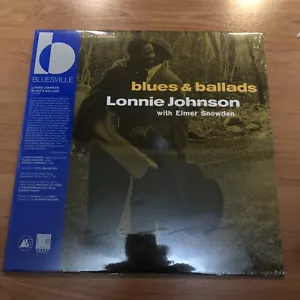 LONNIE JOHNSON - BLUES & BALLADS LP - 180G NEW (BLUESVILLE) - Picture 1 of 3