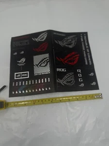 ASUS ROG Republic Of Gamers Decal Sticker Set - Picture 1 of 1