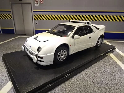 Ford RS200 Sport White 1986 Diecast Rally 1:24 Scale Model Car Cosworth 124211 - Image 1 of 4