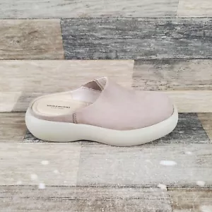 Vagabond Schuhmacher Janick Damen-Pantoletten Größe 8 bequeme sandfarbene Nubuk-Slipper - Bild 1 von 11