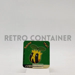 NINTENDO POKEMON STAKS PANINI 2002 Card Magnet Series 1 - # 191 Sunkern - Picture 1 of 1