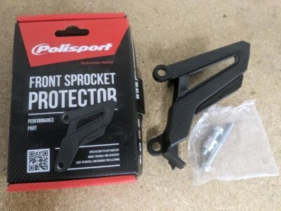 Polisport Front Sprocket Guard  Black Fits HONDA CRF450R CRF450RX 2021-2024 - Image 1 of 2