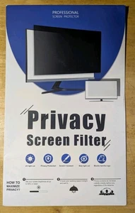 [2 Pack] 31.5" Computer Monitor Privacy Filter Cover Protect Your Data New Open - Afbeelding 1 van 9