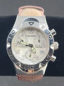 Chase Durer Ladyhawke Chronograph Date Quartz Womens Watch New Battery Read Desc - Picture 1 of 5