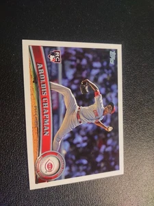 Aroldis Chapman 2011 Topps #110  Rookie Card  Cincinnati Reds  *C85 - Picture 1 of 3