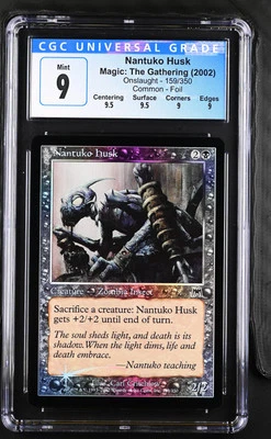 NANTUKO HUSK Onslaught Foil C CGC 9 Q++ MTG [Nostalgium] - Image 1 of 2