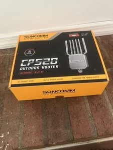 Suncomm CP520 Powerfull 5G NR Outdoor AX3000 WiFi 6 AX Router with NSA/SA Dua... - Picture 1 of 6