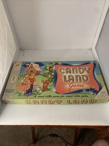 Vintage 1962 Milton Bradley Candy Land Board Game 100% Complete 4700 - Picture 1 of 23