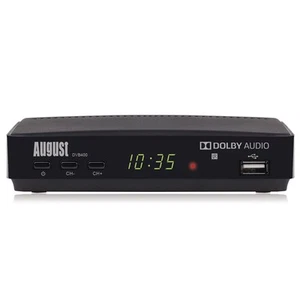Freeview HD Set-Top Box Receiver HDMI SCART PVR - August DVB400 - Picture 1 of 10