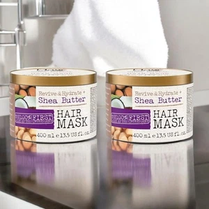 Maui Hair Mask Moisture Shea Butter Aloe Vera Revive Dry Damaged Hair 2x400ml - Picture 1 of 6