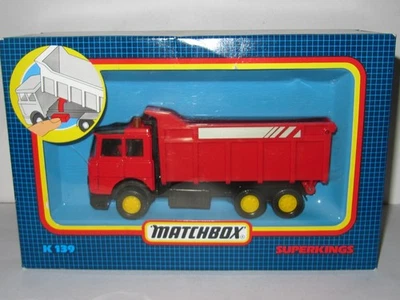 MATCHBOX SUPER KINGS K-139 IVECO DUMP TRUCK MINT/BOXED MIB - Image 1 of 4