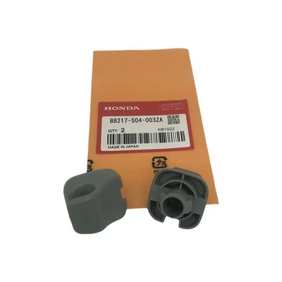 2 GENUINE Honda Civic CR-V Insight Acura TSX Sunvisor Grey Clips 88217-S04-003ZA - Image 1 of 3