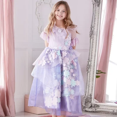 Disney Store Isabela Costume Kids Encanto Princess Dress Fancy Dress – Age 9/10 - Image 1 of 4