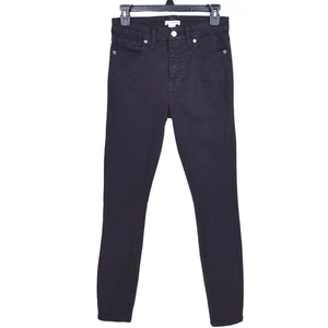 Good American Jeans Womens Size 4/27 Black Good Legs Skinny Stretch High Waist - Picture 1 of 10