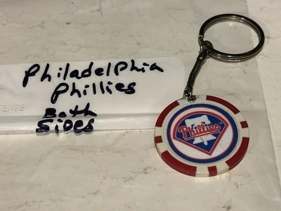 Philadelphia Phillies Key Chain Philadelphia Phillies Logo New Red - Image 1 of 4