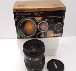 @@MINT@@ BOXED Nikon AF Nikkor 28-85mm F3.5-4.5 Zoom Lens - Picture 1 of 4