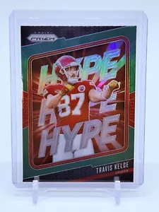 2024 Panini Prizm NFL Travis Kelce #7 Hype Green Holo Prizm Kansas City Chiefs - Imagen 1 de 2