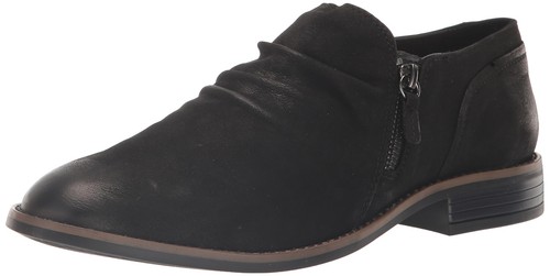 Clarks Oxford donna Camzin Pace nero nabuk larghezza 8