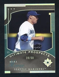 2005 Ultimate Collection "Silver" Rookie MICHAEL MORSE SP RC #'d/50 (MIKE) - Picture 1 of 2