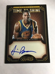 2012-13 Timeless Treasures Harrison Barnes #20 Time To Shine Numbered 50/99 Rc - Bild 1 von 4