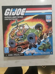 NEW GI Joe SURVEILLANCE PATROL Construction Set 158 Pieces w/ figures NISB - Picture 1 of 3