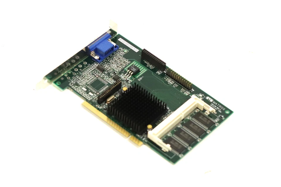 Matrox G2+ 844-00 REV.A PCI Graphics Card P/N: G2+/MILP/8D/IBM Tested Working - Image 1 of 4