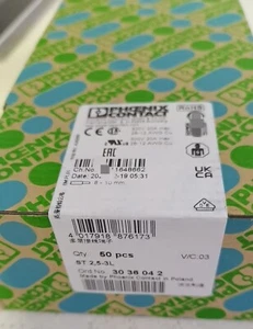 50PCS Phoenix Contact 3036042 multi-layer terminal block ST 2,5-3L - Picture 1 of 2