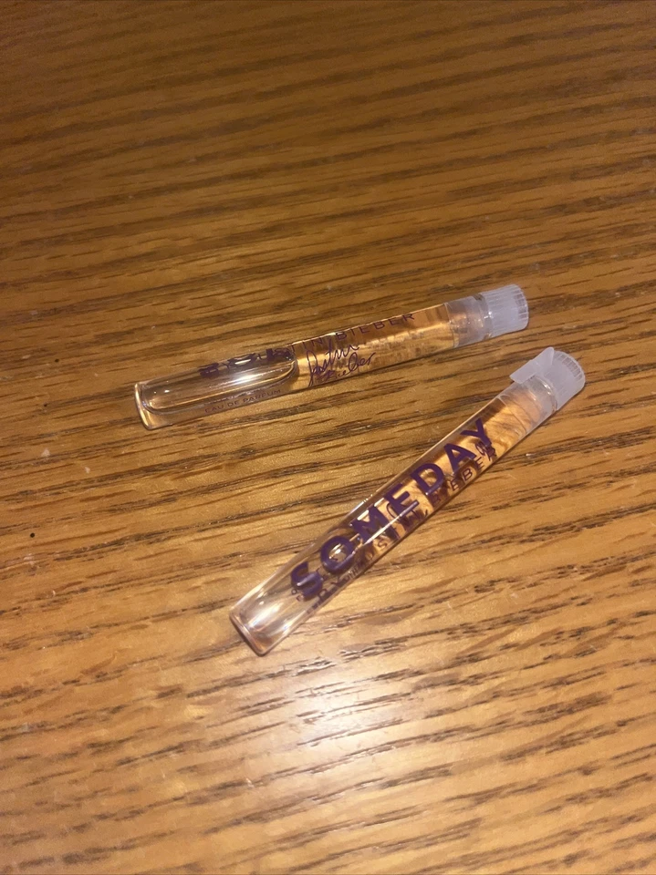Set Of 2 Someday by Justin Bieber Vial (sample) .05 oz for Women No Cover - Image 1 of 1