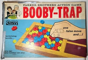 1965 Parker Brothers Booby-Trap Board Game - For Parts - Missing pieces?? - Picture 1 of 2