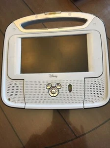 Rare Portable Disney Dual Screen DVD CD RW Player for parts/repair no power cord - Picture 1 of 6