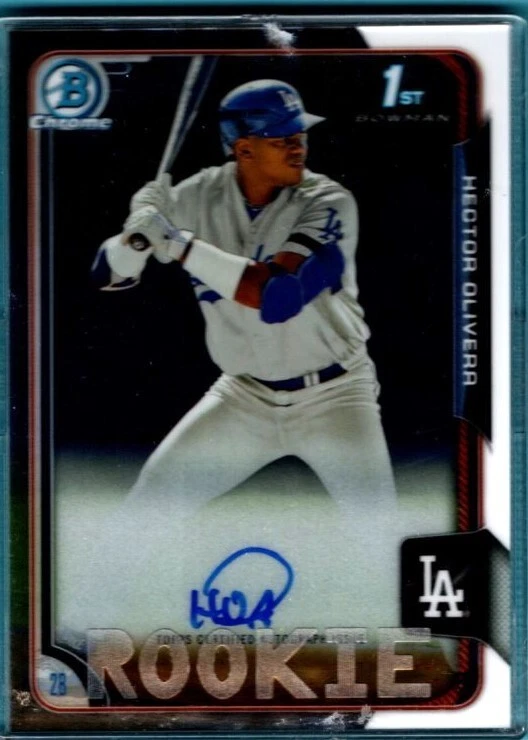 2015 Bowman Chrome  Autograph Auto Hector Olivera     Card # BCPA-HO - Image 1 of 1