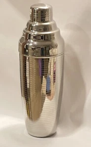 Vintage Cocktail Shaker & Utensilien Art Deco Mid Century Martini Bargeschirr 13,5 Zoll - Bild 1 von 7