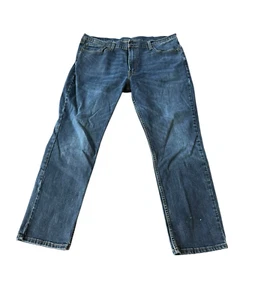 Levi's 511 Mens Jeans 40 x 30 Blue Denim Straight Leg Medium Wash Slim Fit Zip - Picture 1 of 12