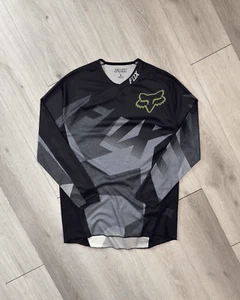 Fox Racing Motocross Men's Black Long Sleeve Jersey - Size Small - Bild 1 von 13