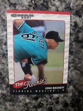 2001 Donruss The Rookies Baseball's Best Silver Josh Beckett #R98 Set Break