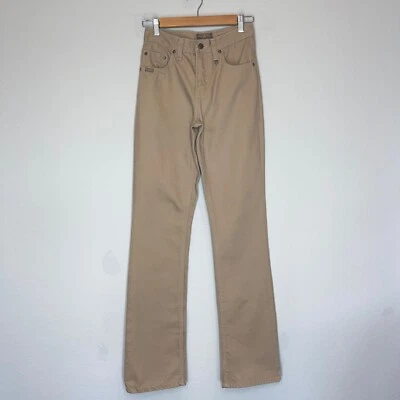 Vintage Rockies Relaxed Natural Rise Women's 0 Long Tan Straight Jeans Cowgirl - Image 1 of 4