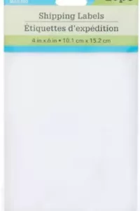 40 individuelle weiße selbstklebende Versandetiketten 4x6 Zoll - für Tintenstrahldrucker - Bild 1 von 2