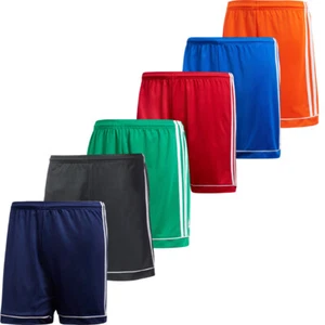 Adidas Kids Boys Shorts Squadra 17 Football Sports Running Training Short Size - Picture 1 of 41