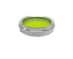 Ø 30 mm Ceneiplan Slip-On Yellow Green Filter, Made in Germany - Picture 1 of 5